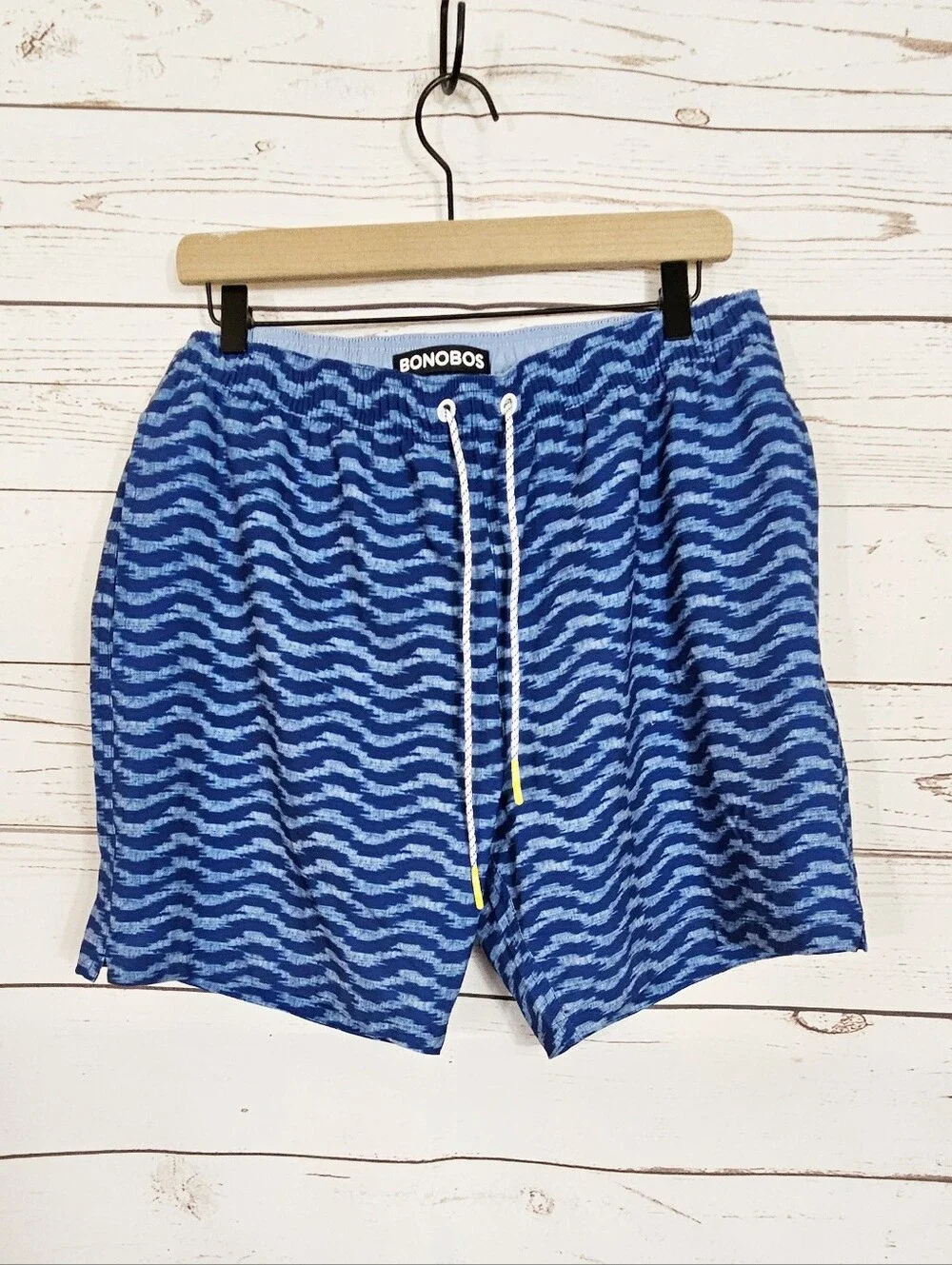 Bonobos | Riveria Blue Wave Print 7